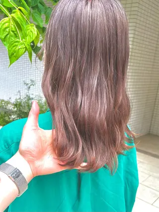 ミディアム カラー 💎透明感カラー特化 💎TAISEIのヘアスタイル