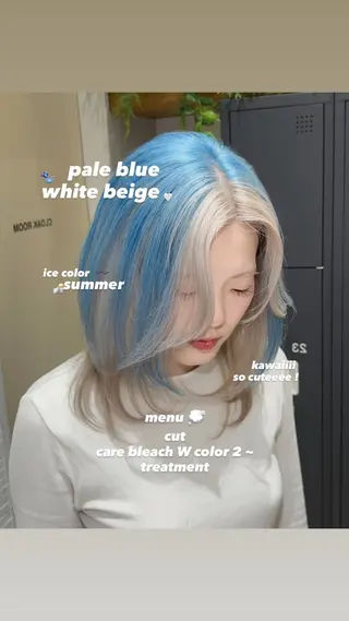 セミロング カラー 🤎ྀི似合わせ小顔 カット/mugi🤎のヘアスタイル