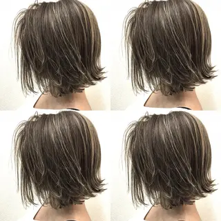 ショート カラー 井上 一平のヘアスタイル