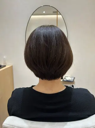 ショート Yamamoto 半個室美容室zinaのヘアスタイル