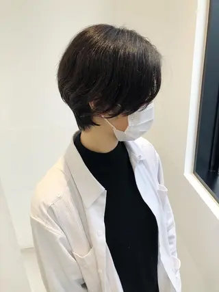 ショート カラー 髪質改善/顔まわり 石原のヘアスタイル