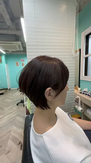 ショート 柳井 健太のヘアスタイル