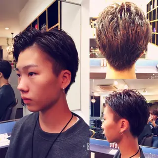 メンズ 前之園 ひかるのヘアスタイル