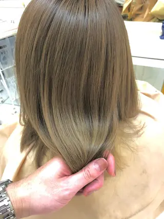 セミロング [仙台髪質改善]小原 弘之のヘアスタイル