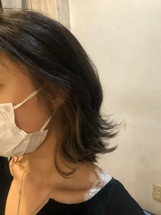 ミディアム 浅沼 春樹のヘアスタイル