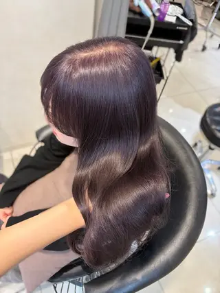 ロング カラー 韓国レイヤー×モテ髪 /MITSUKI🤍のヘアスタイル