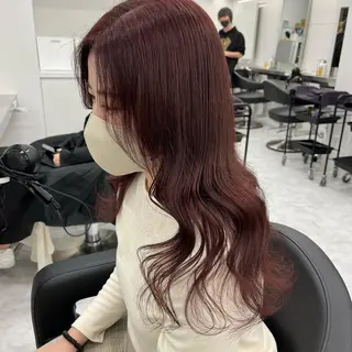 ロング 🍒韓国暖色ヘア NO.1🍒🪽のヘアスタイル