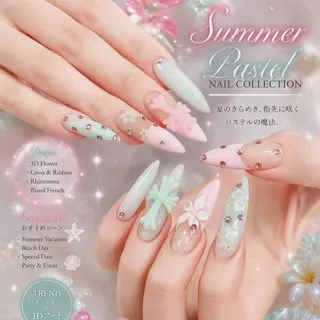 ネイル Nova Nail Nambaのネイルデザイン