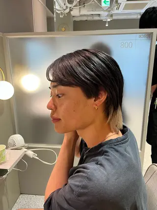 ショート カラー メンズ shoji༄ mikuのヘアスタイル