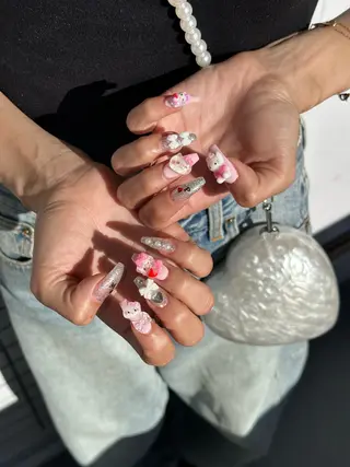 ロング yuka ⭐︎のネイルデザイン
