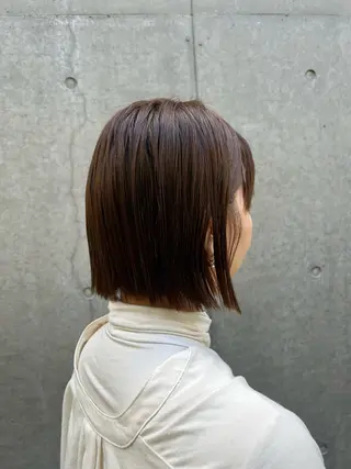 ショート 柳川沙羅 🌿透明感カラーのヘアスタイル