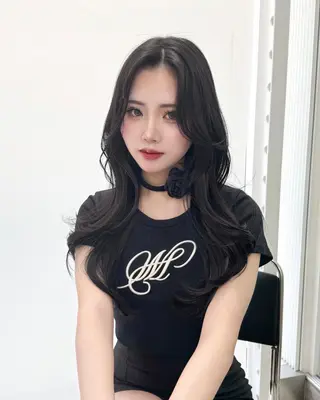 カラー ❤︎横浜❤︎うる艶 透明感カラー❤︎のヘアスタイル