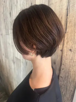 ショート 髪質改善/イルミナ /ショート/林美里のヘアスタイル