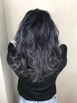 ロング カラー BROCANTE立川 karasawa.nのヘアスタイル