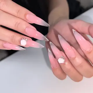 ロング 🦋Nail Amo🦋のネイルデザイン