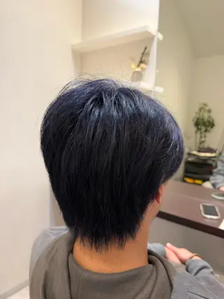 ショート カラー 田中 拓人のヘアスタイル