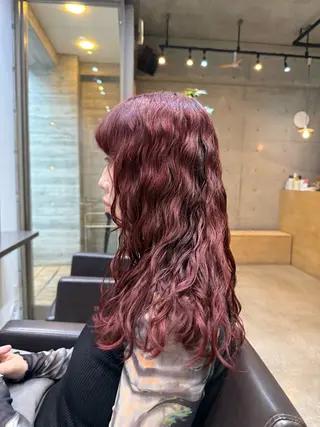 ロング 🌈朝5分で簡単 おしゃれパーマ🌈のヘアスタイル