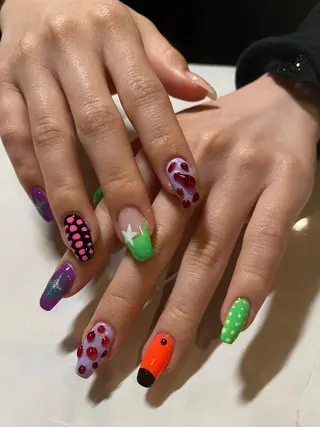 ネイル Ru _Baddiesのネイルデザイン