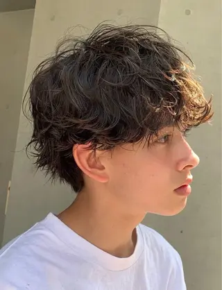 パーマ 似合わせパーマ🔥 河浪  大智のヘアスタイル