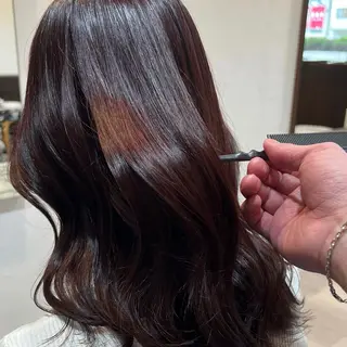 ロング Lily. シュンのヘアスタイル