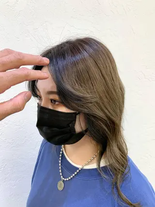 ロング カラー 髪質改善/縮毛矯正 鈴木裕介のヘアスタイル