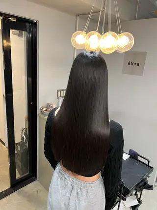 ロング ワンホンヘア🇨🇳 髪質改善/itaruのヘアスタイル