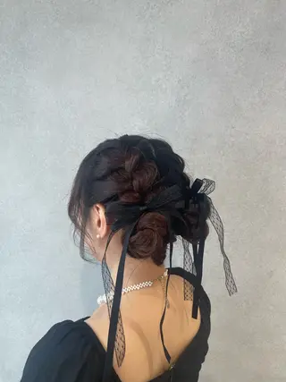 ヘアアレンジ みたち すみれのヘアスタイル