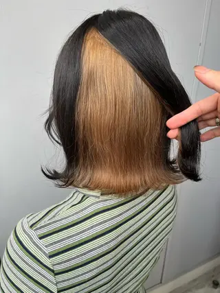 ミディアム 🪞透明感カラー🫧 縮毛矯正🥇かずきのヘアスタイル