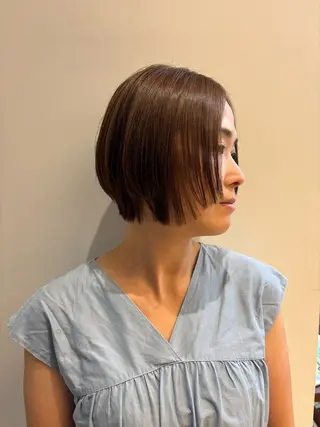 ショート みぞぐち じゅりのヘアスタイル
