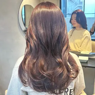 ロング カラー ANJU/上品カラー /似合わせカラー💖のヘアスタイル