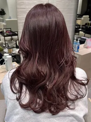ロング カラー ヘアアレンジ ⭐️巻ける縮毛矯正/ レイヤー　to-kiのヘアスタイル