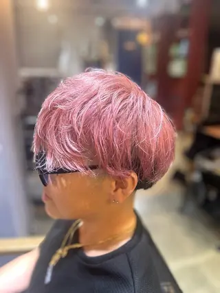 ショート 園田 彩音のヘアスタイル