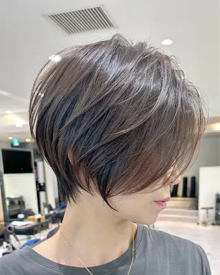 ショート ショート特化／銀座／ 冨田 湖翠のヘアスタイル