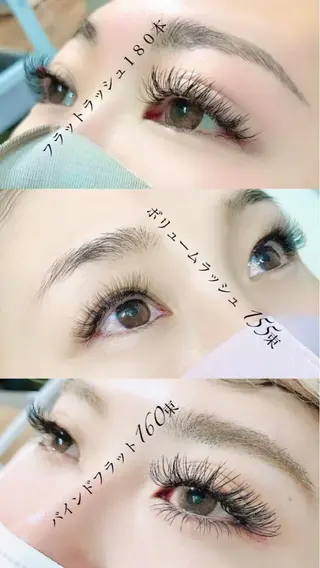 マツエク・マツパ eyelash presh yukaのマツエク・マツパデザイン