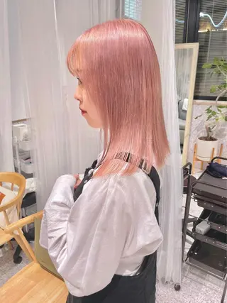 カラー ヘアアレンジ ♡透明感カラー★ ネイル/しの♡のヘアスタイル