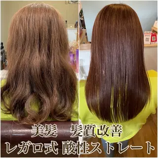 ロング カラー 美髪矯正/髪質改善 レガロ堺市伏尾/松田のヘアスタイル