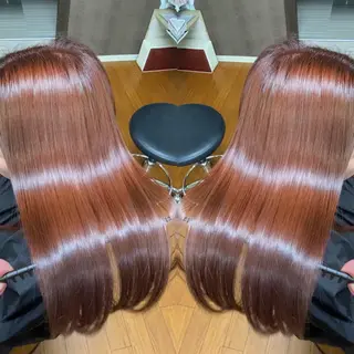 ロング カラー 森 健人のヘアスタイル
