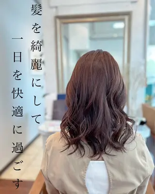 ミディアム ナチュラルオーブン 大村店🍀深松孝枝のヘアスタイル