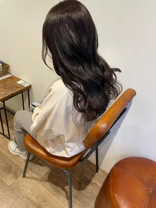 ロング カラー ヘアアレンジ coco♡ 韓国hairのヘアスタイル
