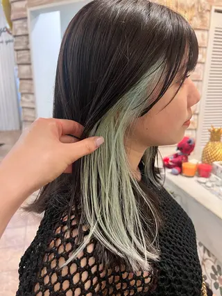 カラー 🪩格安モデル 募集中🪩モエ🪩のヘアスタイル
