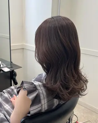ミディアム カラー 🫧こおりやま なつみ🫧のヘアスタイル