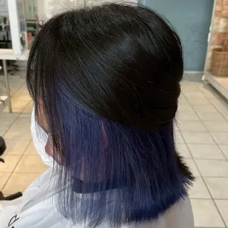 ミディアム カラー 縮毛矯正/ワンカラー モデル募集🫧田村のヘアスタイル