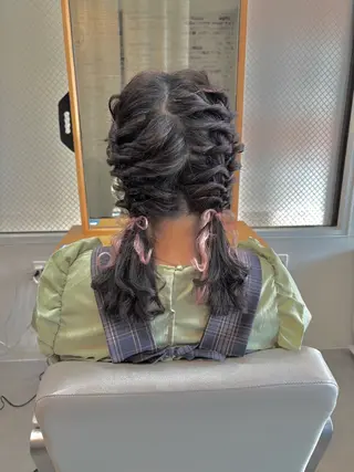 セミロング rinrin 天文館のヘアスタイル