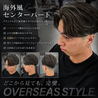 メンズ LEO/メンズパーマ 指名客100人超のヘアスタイル