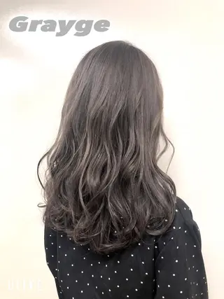 セミロング カラー AI 高田馬場店のヘアスタイル
