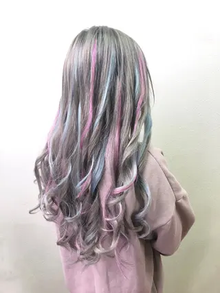 最高級エクステ /羽エクステ白石宇由のヘアスタイル