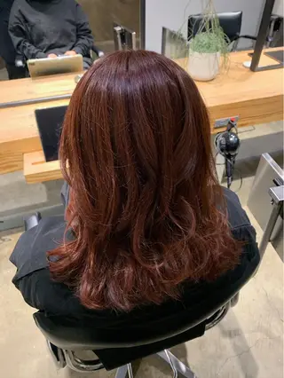 カラー ホリウチ リオのヘアスタイル