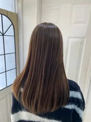 ロング 田中 葵のヘアスタイル