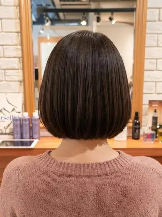 ショート カラー flencia 丸 和博|カットのヘアスタイル