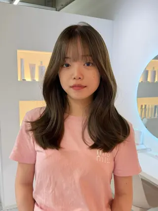 ミディアム カラー SALOWIN本山店 naoのヘアスタイル